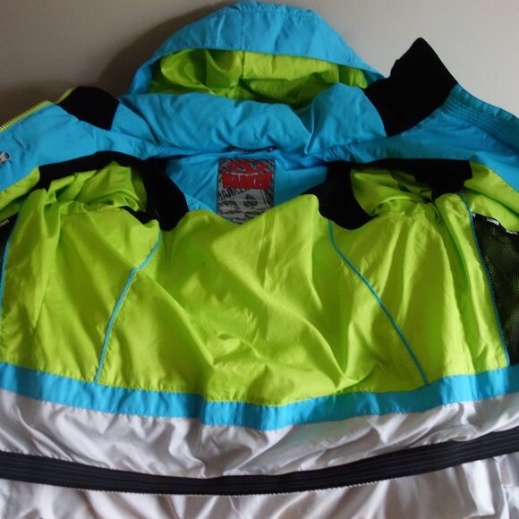 MARKER Ski Winter Removable Hood Turquoise Jacket – Wmns 6 - Picture 7 of 12
